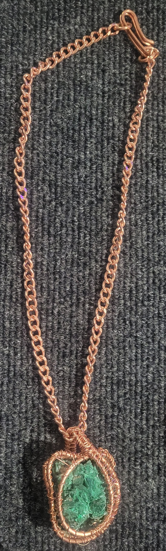 Malachite Copper Chain