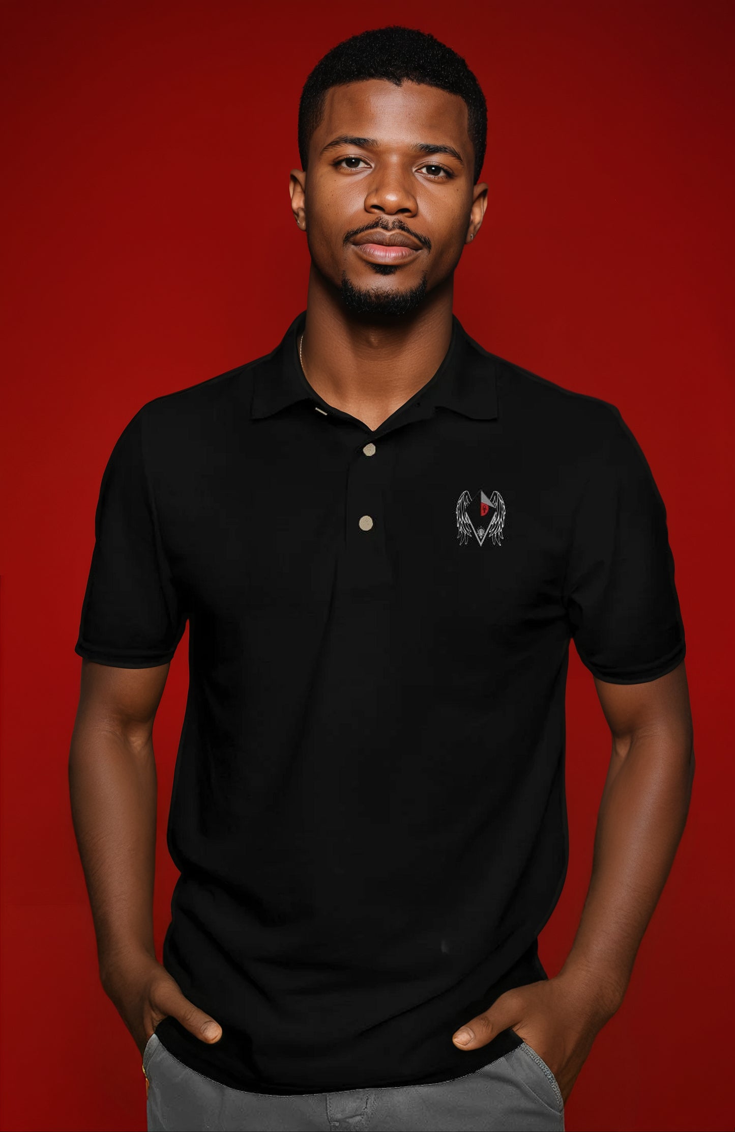 EZ Rising gildan cotton polo