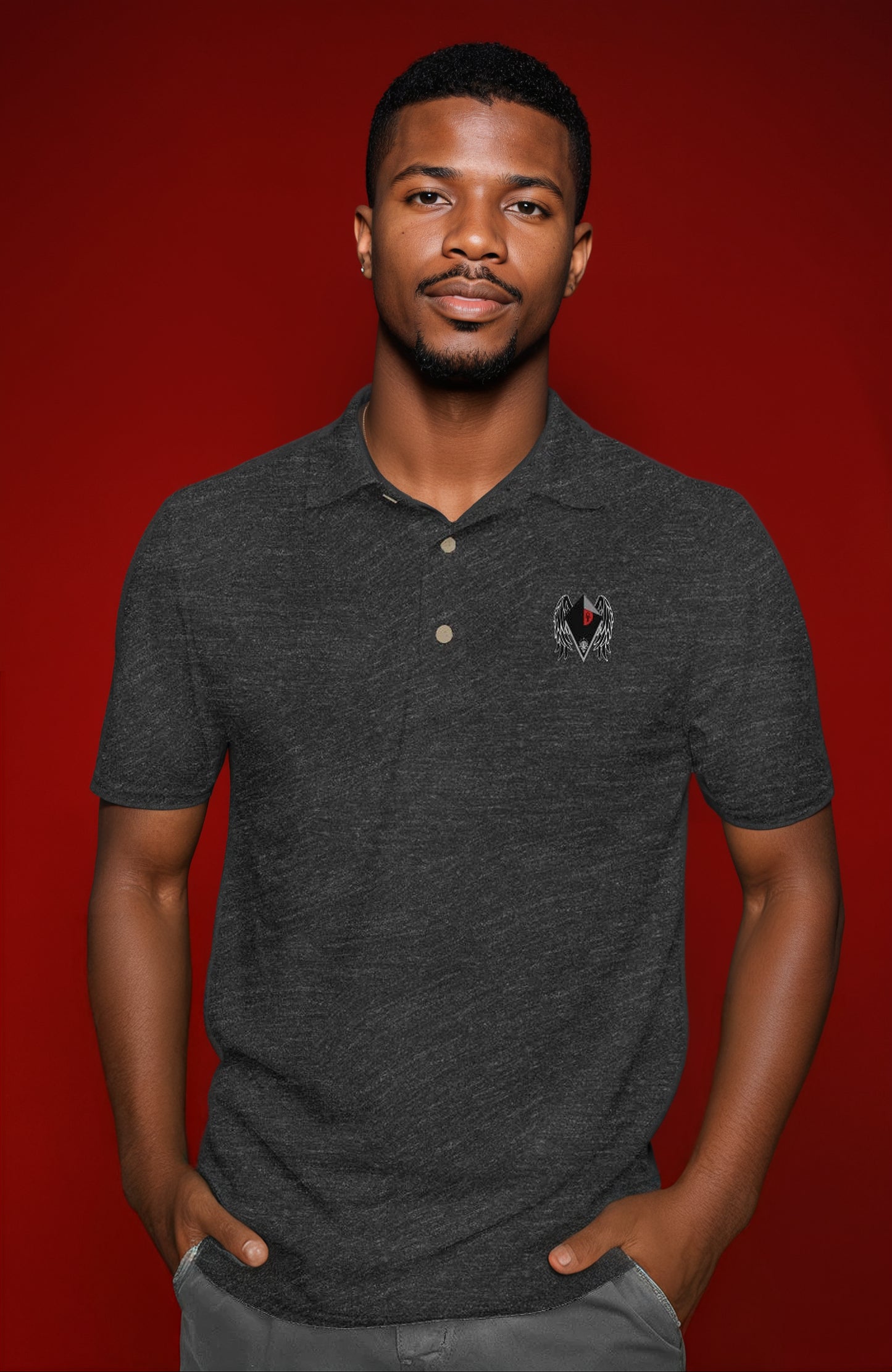 gildan cotton polo