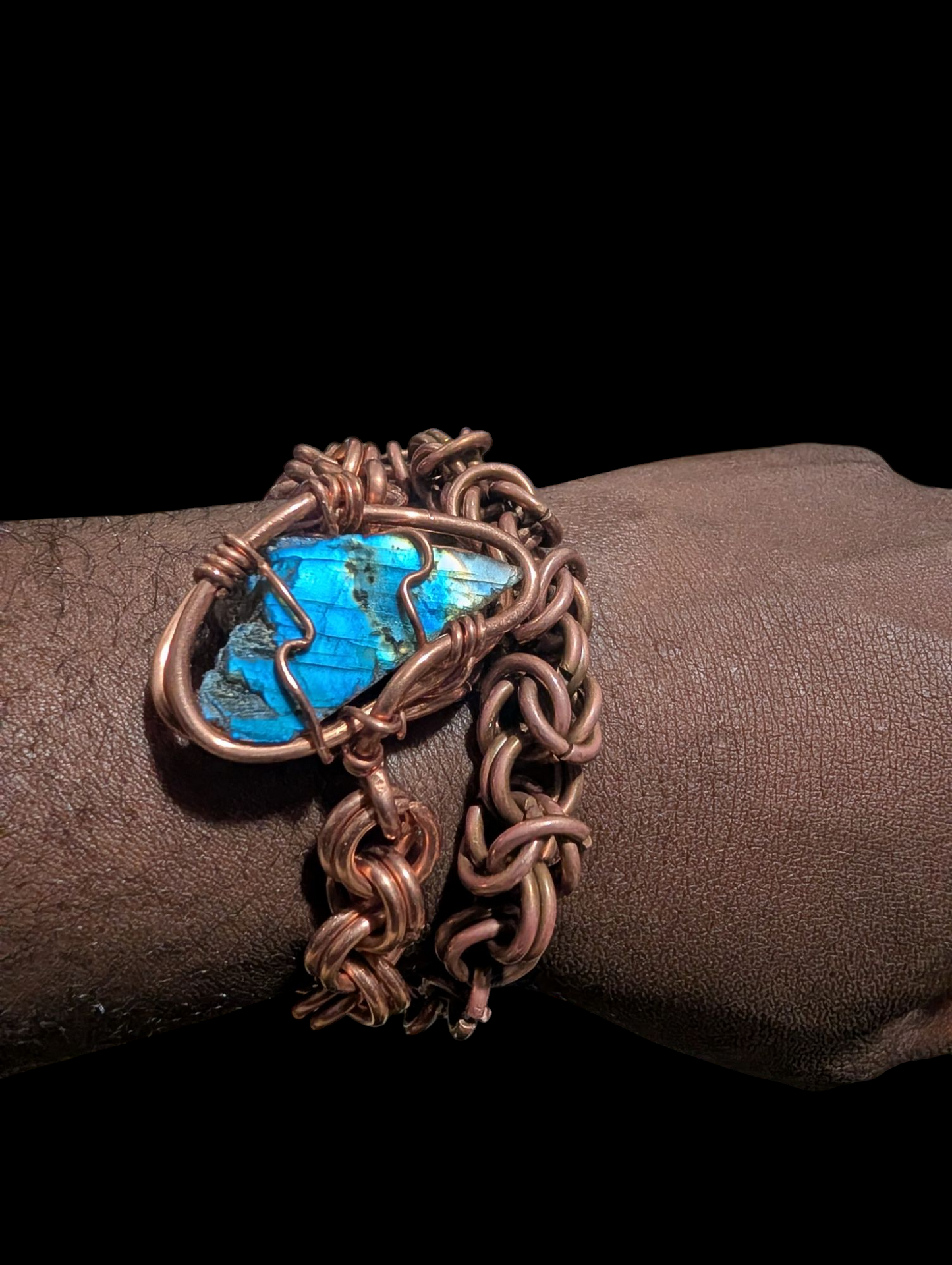 Labradorite bracelet