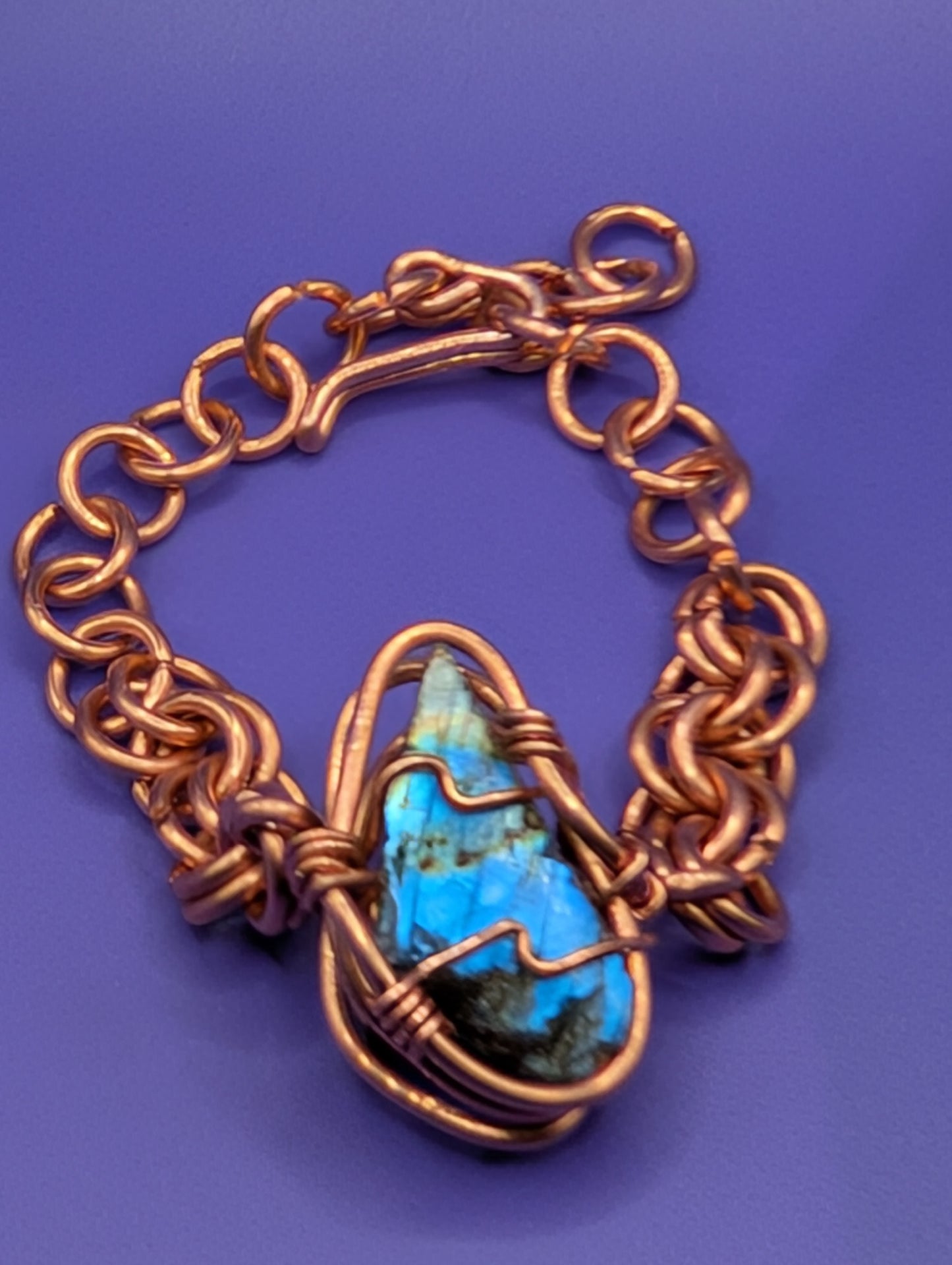 Labradorite bracelet